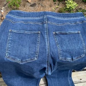 Spanx cropped flare jeans